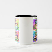 Tasse - Pop Art Hot Dog mit Chips und ein Getränk (Mittel)