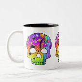 Tasse - POP-KUNST-SCHÄDEL (Links)