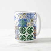 Tasse Portugiesische Fliesen (VorderseiteRechts)