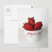 Tasse Postkarte (Vorne/Hinten)