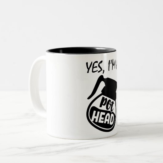 Tasse Pothead/Kaffee (Vorderseite Links)