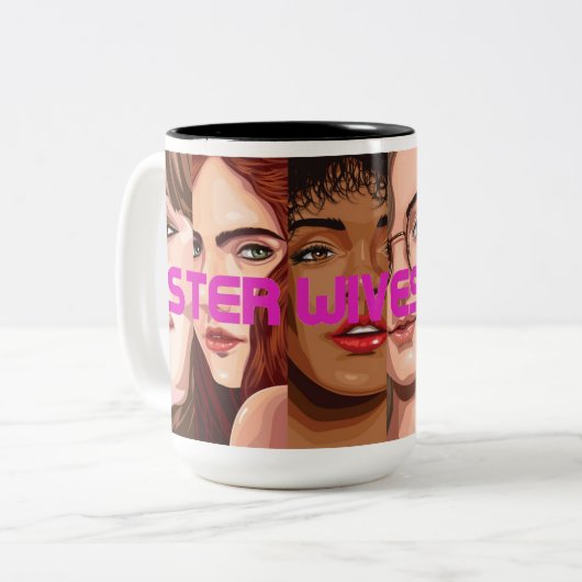 Tasse (Power Schwesternde Ehefrauen) (Vorderseite Links)