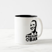 Tasse Präsidenten Obama (VorderseiteRechts)