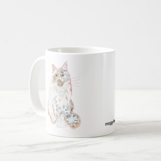 Tasse Prinzen Robin Cat Collage (Vorderseite Links)