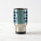 Tasse Proud Air Force Brat (Mittel)