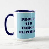 Tasse Proud Air Force Retiment (Links)