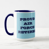 Tasse Proud Air Force Retiment (Links)