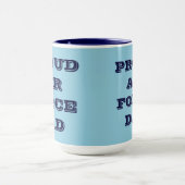 Tasse Proud Air Force Vater (Zentrum)