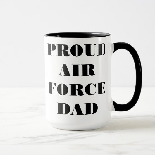 Tasse Proud Air Force Vater (Rechts)