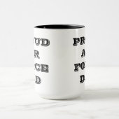 Tasse Proud Air Force Vater (Zentrum)