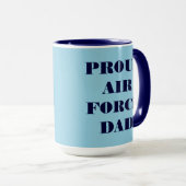 Tasse Proud Air Force Vater (VorderseiteRechts)