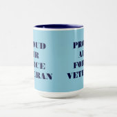 Tasse Proud Air Force Veteran (Zentrum)