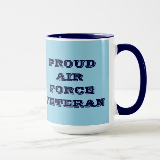 Tasse Proud Air Force Veteran (Rechts)