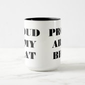 Tasse Proud Army Brat (Zentrum)