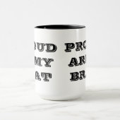 Tasse Proud Army Brat (Zentrum)