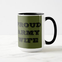 Tasse Proud Army Ehefrau