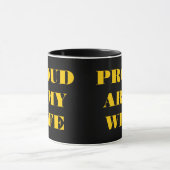 Tasse Proud Army Ehefrau (Zentrum)