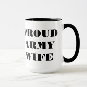 Tasse Proud Army Ehefrau