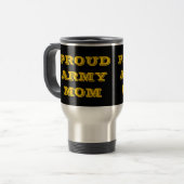 Tasse Proud Army Mama (Vorderseite Links)
