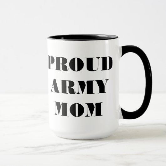 Tasse Proud Army Mama (Rechts)