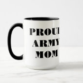 Tasse Proud Army Mama (Links)