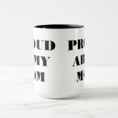 Tasse Proud Army Mama (Zentrum)