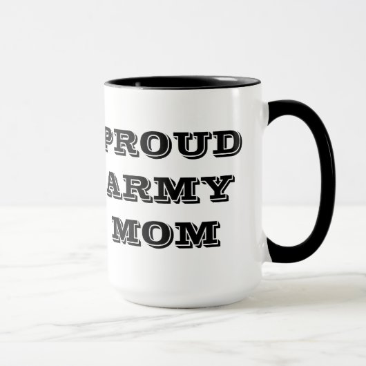 Tasse Proud Army Mama (Rechts)
