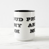 Tasse Proud Army Mama (Zentrum)
