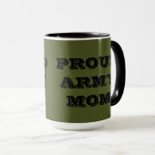 Tasse Proud Army Mama (VorderseiteRechts)