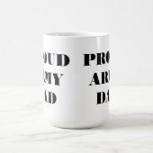 Tasse Proud Army Vater (Mittel)