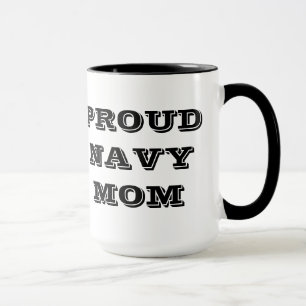 Tasse Proud Navy Mama
