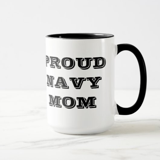 Tasse Proud Navy Mama (Rechts)