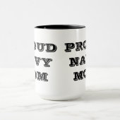 Tasse Proud Navy Mama (Zentrum)