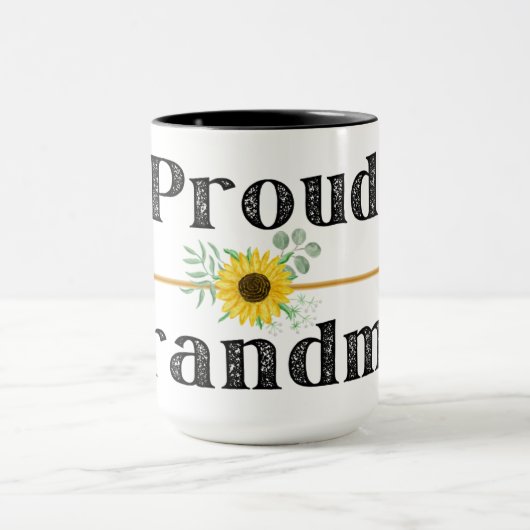Tasse - Proud Oma (Zentrum)