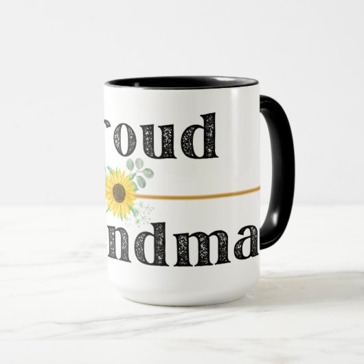 Tasse - Proud Oma (VorderseiteRechts)