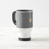 Tasse Psychedelischer Ringelpuls (Vorderseite Links)