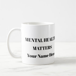Tasse psychischer Gesundheit - Personalisierte Sel