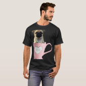 Tasse Pug L 2 T-Shirt (Vorne ganz)