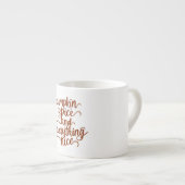 Tasse "Pumpkin Spice & Everything Nice" (Vorderseite Rechts)