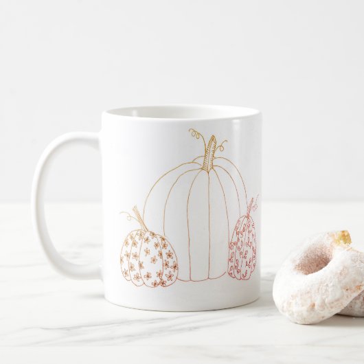 Tasse - Pumpkin Trio (Mit Donut)