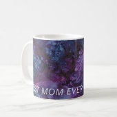 Tasse "Purple-Blues Tintenklecks" (Vorderseite Links)