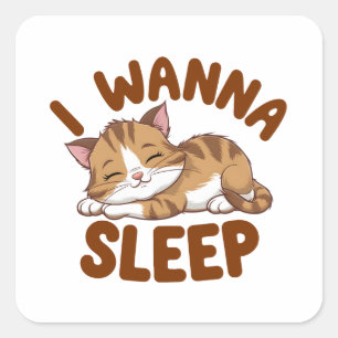 Tasse Quadratischer Aufkleber