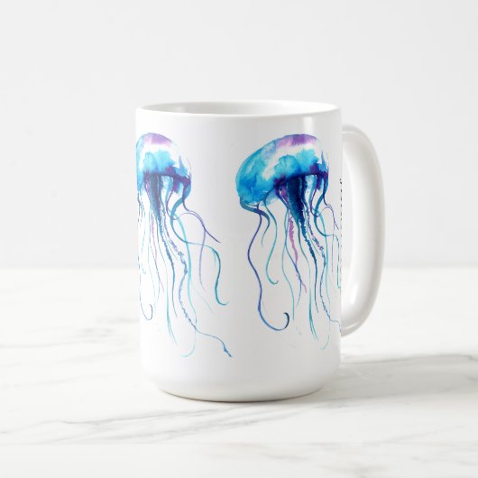 Tasse - Quallen (VorderseiteRechts)