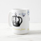 Tasse Queens Diamond Jubilee 2012 (Vorderseite Links)