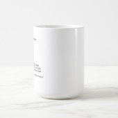 TASSE QUOTE GIFT, Dennzel washington-Zitat (Mittel)
