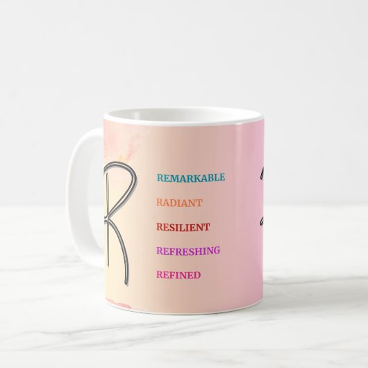 Tasse "R" (11oz) (Vorderseite Links)