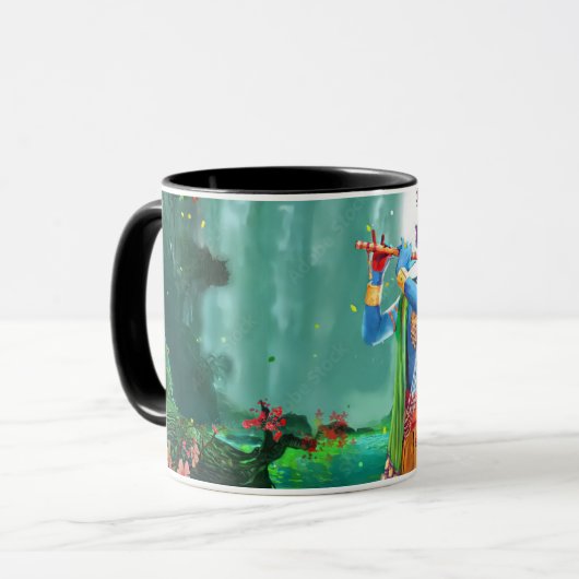 Tasse (Radha Krishna) (Vorderseite Links)