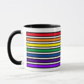 Tasse - Rainbow-farbene Bars (Links)