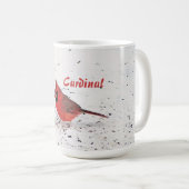 Tasse "RED KARDINAL, STAAT VORD OF OHIO" (VorderseiteRechts)