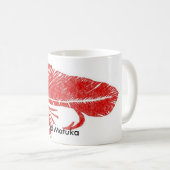 Tasse "Red Matuka" (VorderseiteRechts)